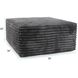 Shar Pei Universal 18 inch Charcoal Ottoman